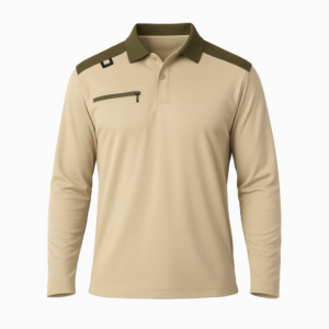 Polo técnico de manga larga